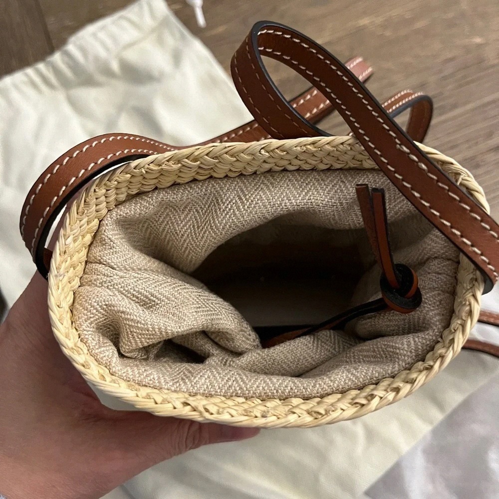 Loewe Mini Woven Crossbody Phone Pouch - Picture 8 of 8
